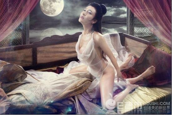 《新金瓶梅》爆嫩模龚玥菲全裸私照写真