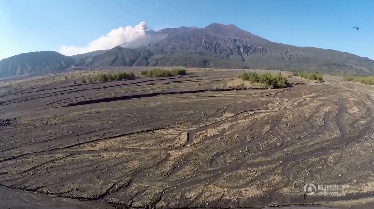日本樱岛火山小规模喷发 将维持喷发预警