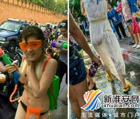 中国人泼水节穿着暴露被拘 泰国警方发声明称谣言